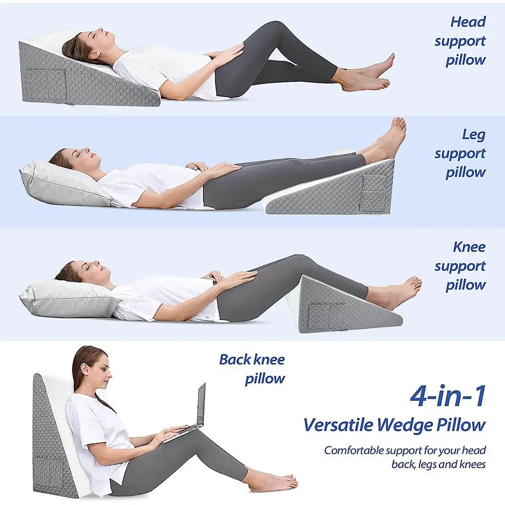 Wedge Pillows for Back Pain